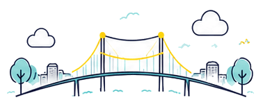 架け橋のイラスト